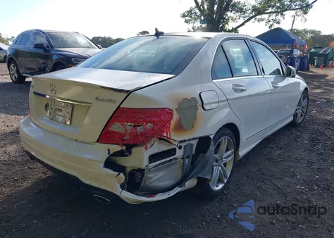 2014 Mercedes-Benz C 300 Sport 4Matic from USA, damaged, VIN WDDGF8AB2EA967177